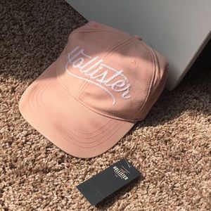 Discolored Pink Hollister Baseball Cap